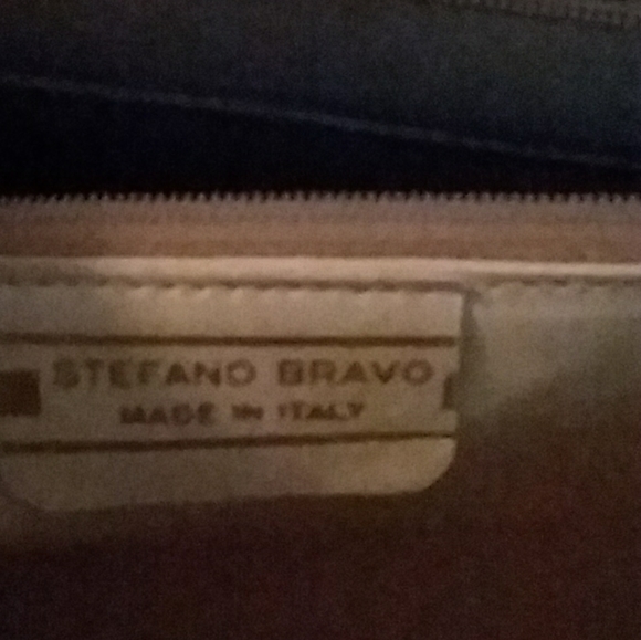 vintage stefano Bravo croco embossed tote - Picture 5 of 5